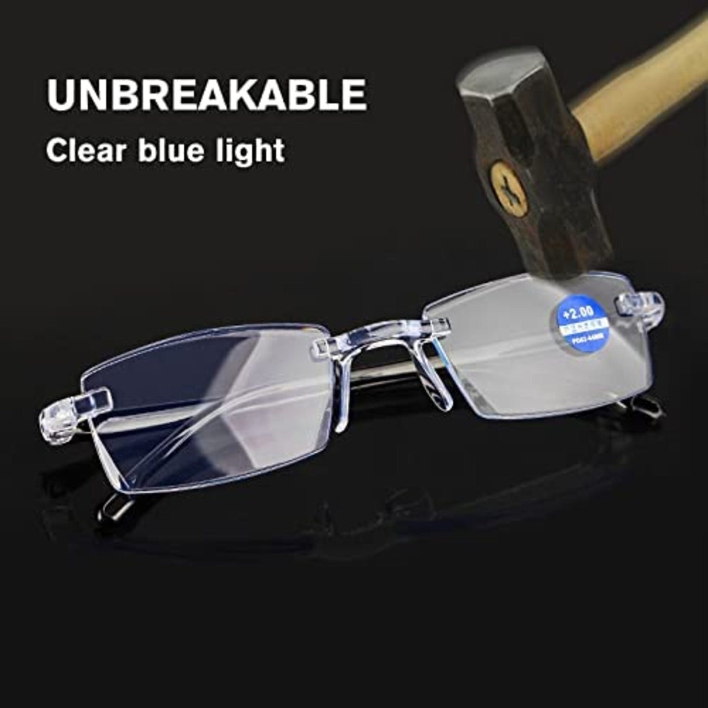 Clarity in Every Moment - High Hardness Anti Blue Light Reading Glasses