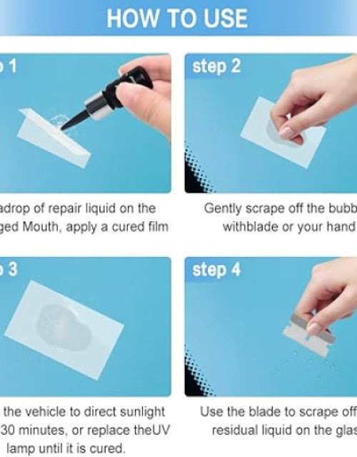 EasyFix Car Glass Repair Kit 🔧🚘